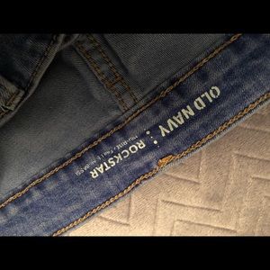 blue denim jeans